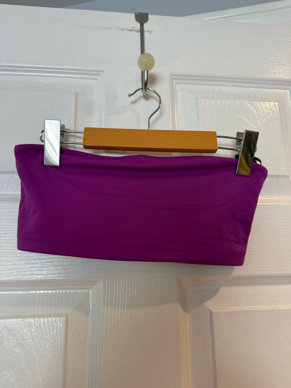 Aritzia Contour Magenta Strapless Tube Top